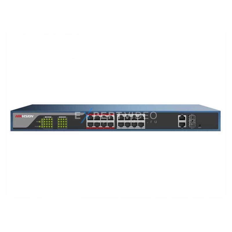 Коммутатор Ethernet Hikvision DS-3E1318P-E