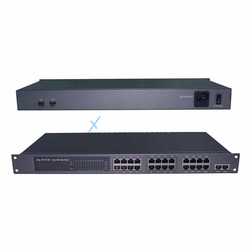 Коммутатор Ethernet Osnovo SW-62422/B(400W)