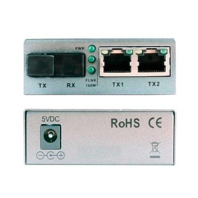 Оптический медиаконвертер Osnovo OMC-100-21S5b, фото 2