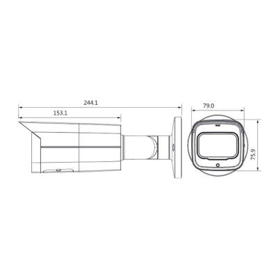 IP камера Dahua DH-IPC-HFW2431TP-ZS, фото 2