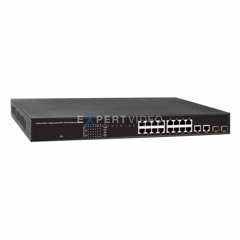 Коммутатор Ethernet Osnovo SW-61622/B(270W)