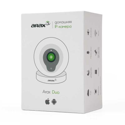 Домашняя Wi-Fi камера Arax Duo White, фото 10