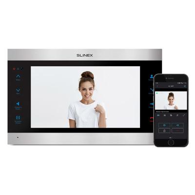 Монитор видеодомофона Slinex SL-10IPT Silver+Black, фото 3