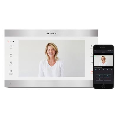 Монитор видеодомофона Slinex SL-10IPT Silver+White, фото 3