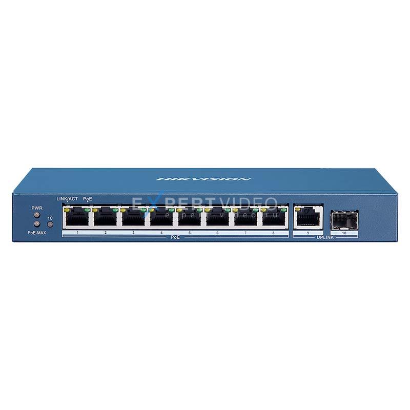 Коммутатор Ethernet Hikvision DS-3E0510P-E