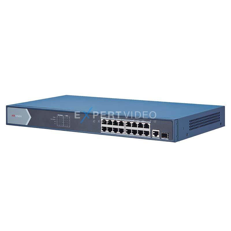 Коммутатор Ethernet Hikvision DS-3E0518P-E