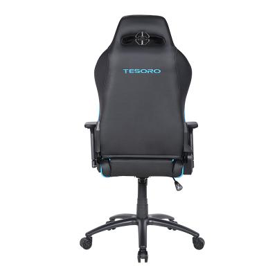 Кресло Tesoro Alphaeon S1 TS-F715 Black/Blue, фото 4