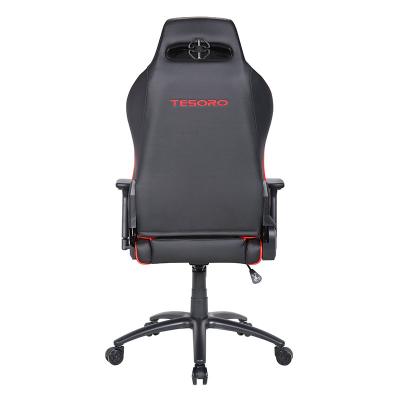 Кресло Tesoro Alphaeon S1 TS-F715 Black/Red, фото 3