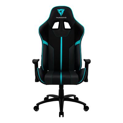 Кресло ThunderX3 BC3 Classic Black-Cyan AIR, фото 3