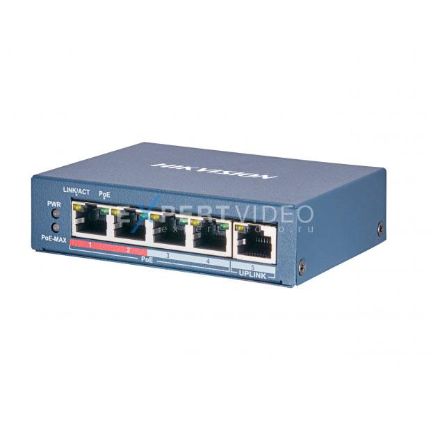 Коммутатор Ethernet Hikvision DS-3E0505P-E/M