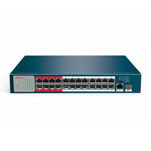 Коммутатор Ethernet HiWatch DS-S2624P(B)