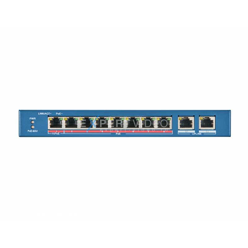 Коммутатор Ethernet Hikvision DS-3E0310P-E/M