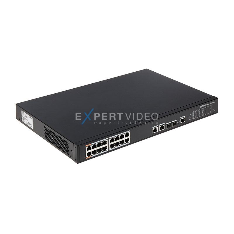 Коммутатор Ethernet Dahua DH-PFS4218-16ET-190