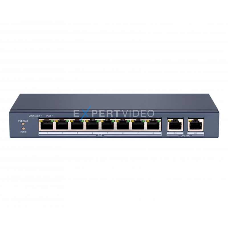 Коммутатор Ethernet HiWatch DS-S1008P