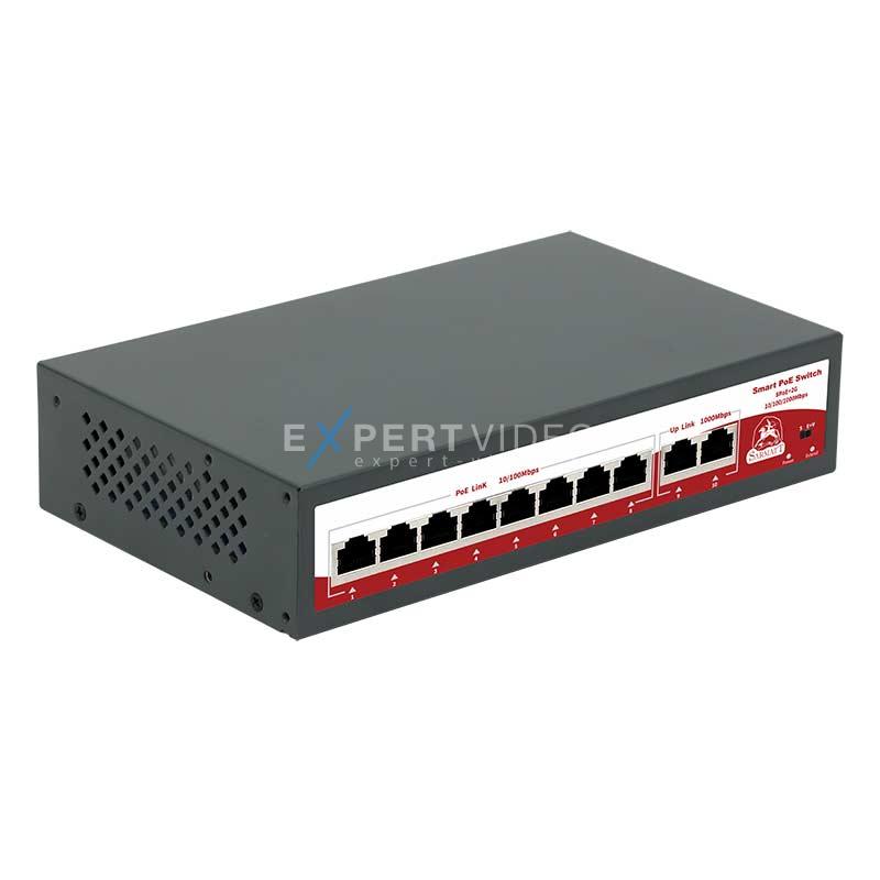 Коммутатор Ethernet Sarmatt SR-PS0820GBL