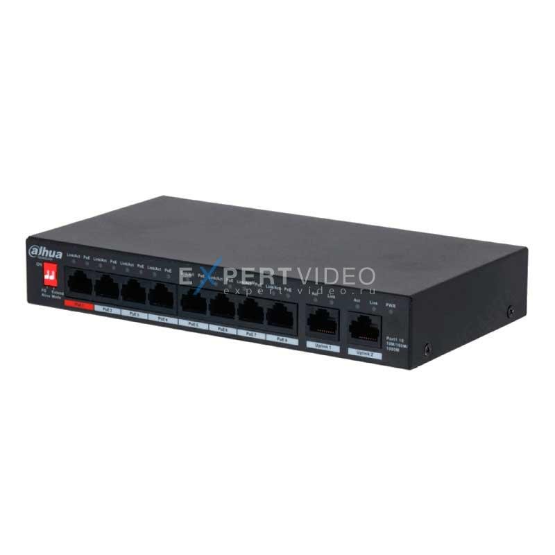 Коммутатор Ethernet Dahua DH-PFS3010-8GT-96