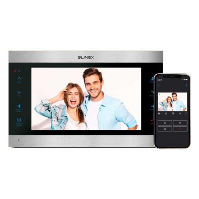 Монитор видеодомофона Slinex SL-10IPTHD Silver+Black, фото 2