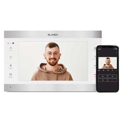 Монитор видеодомофона Slinex SL-10IPTHD Silver+White, фото 2