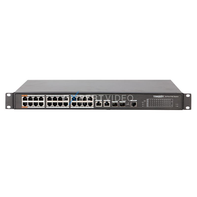 Коммутатор Ethernet Trassir TR-NS2226-360-24PoE v4