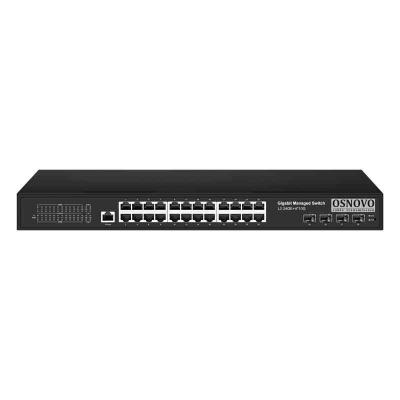 Коммутатор Ethernet Osnovo SW-24G4X-1L, фото 2