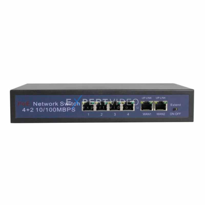 Коммутатор Ethernet AltCam POE4