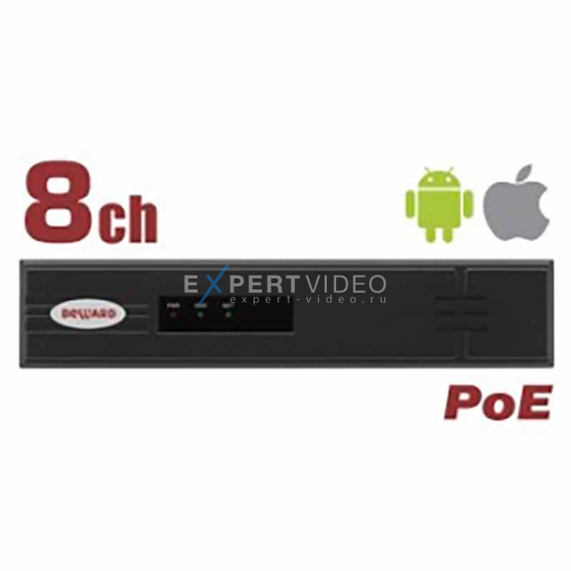 IP видеорегистратор Beward BK0108H2-P8