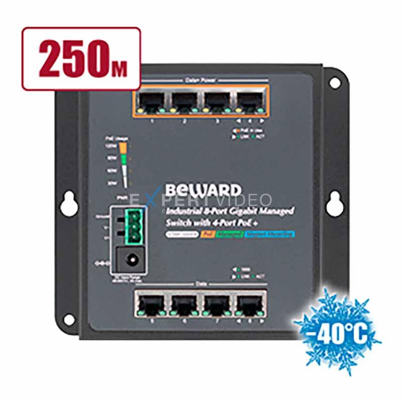 Коммутатор Ethernet Beward STWP-08HP4