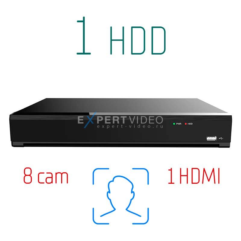 IP видеорегистратор Arax RN-S08-4K+